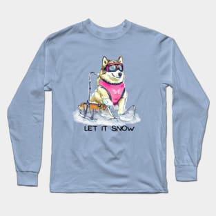 LET IT SNOW - Husky Long Sleeve T-Shirt